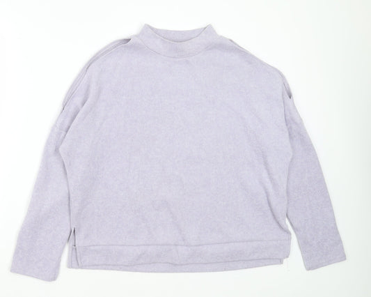 Womens UK Size M New Look Purple Pullover Jumper