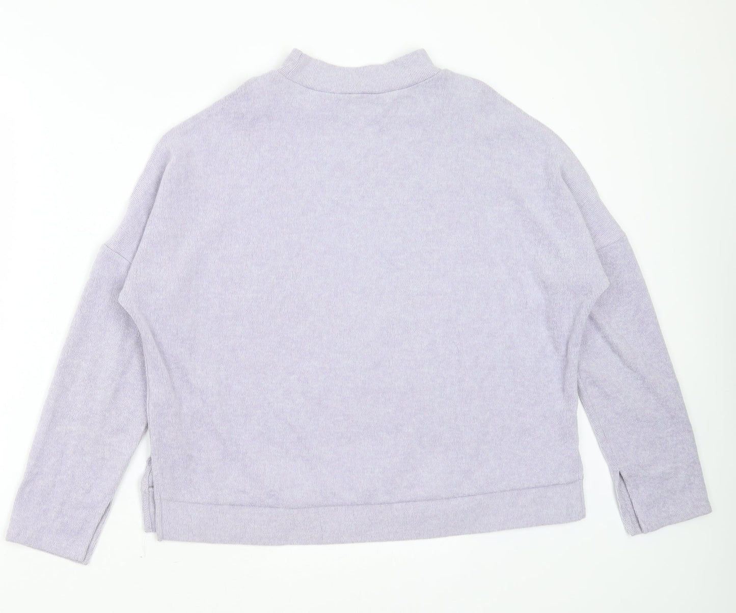 Womens UK Size M New Look Purple Pullover Jumper
