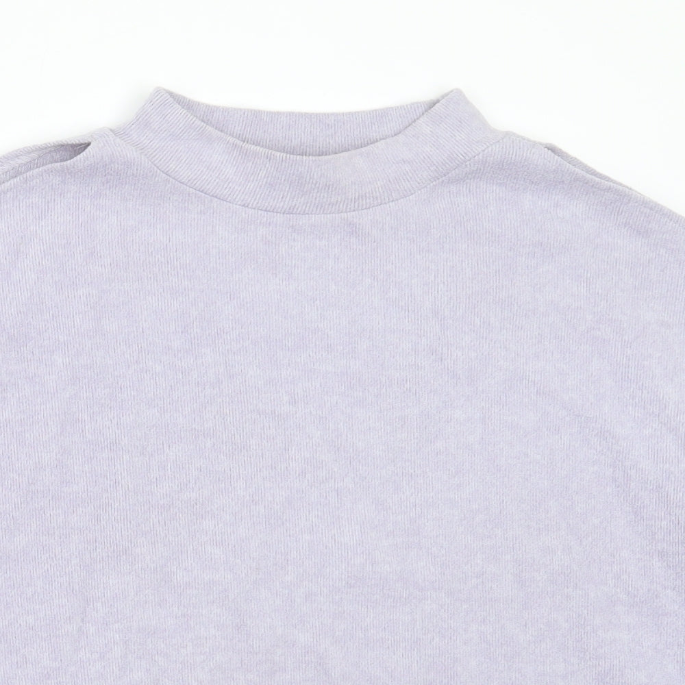 Womens UK Size M New Look Purple Pullover Jumper