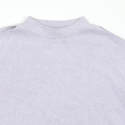 Womens UK Size M New Look Purple Pullover Jumper