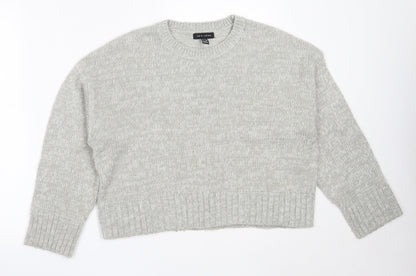 Womens UK Size M New Look Grey Pullover Jumper