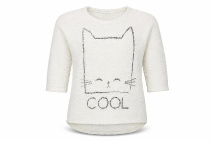 Womens UK Size 10 George Ivory Pullover Jumper