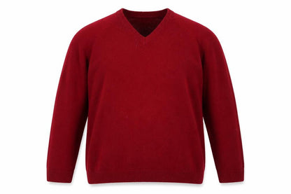 Mens UK Size M South Bay Red Pullover Jumper