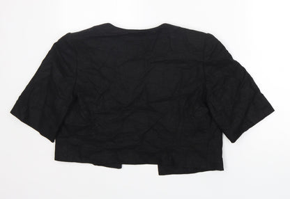 George Womens Black   Jacket Coat Size 12