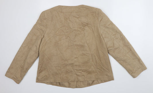 Womens UK Size 18 EWM Brown Jacket