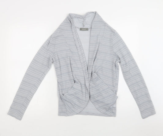 Womens UK Size S Oasis Blue Cardigan Jumper