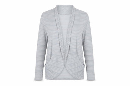 Womens UK Size S Oasis Blue Cardigan Jumper