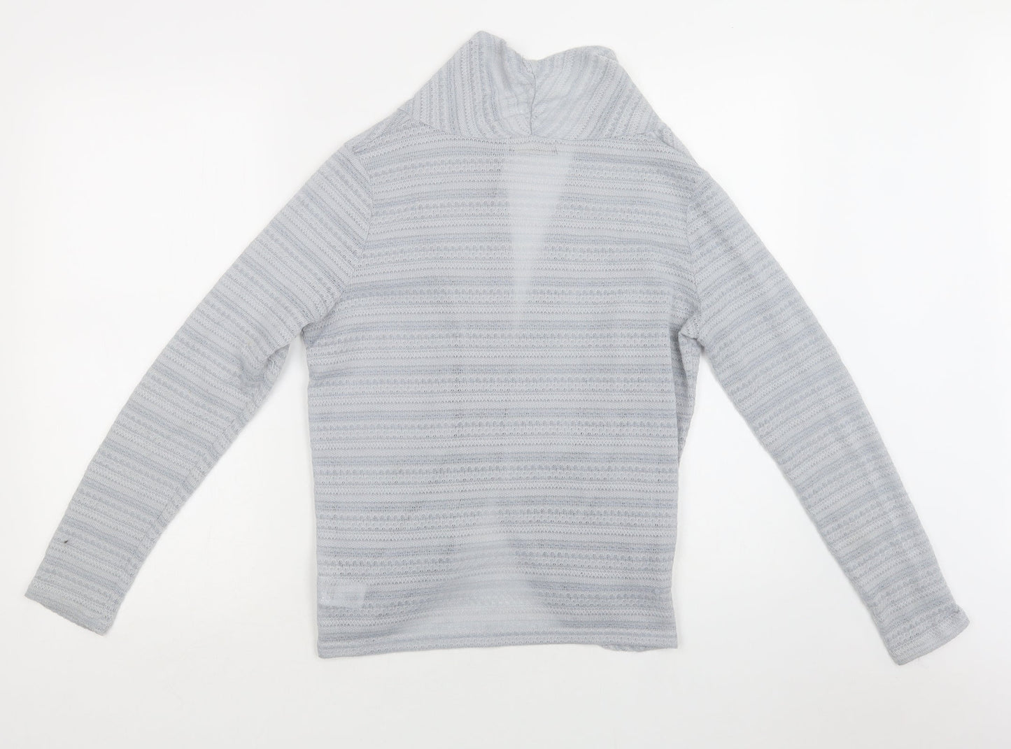 Womens UK Size S Oasis Blue Cardigan Jumper