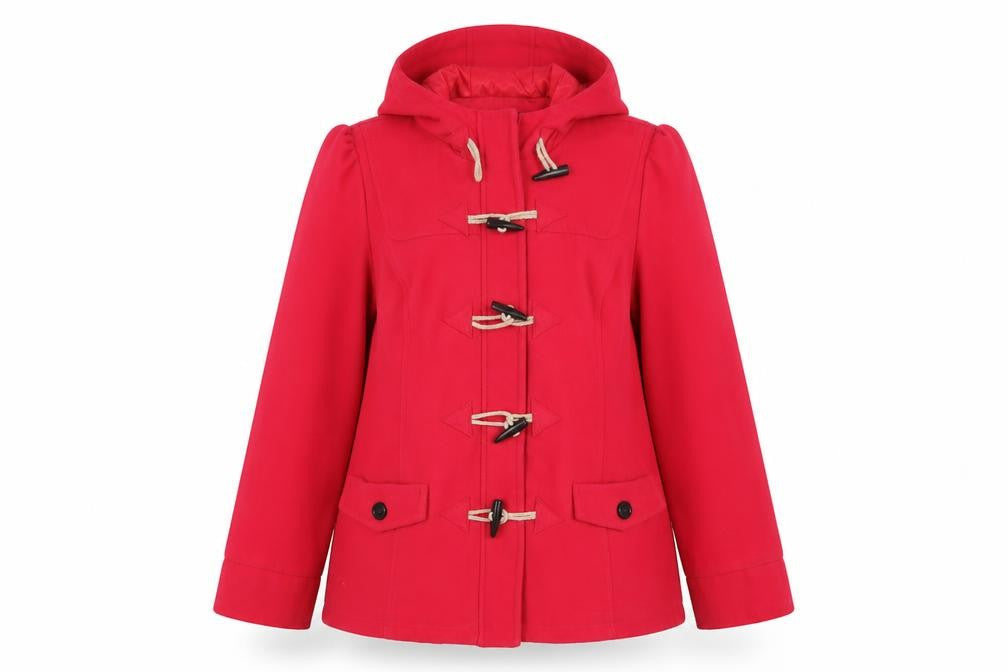 Next Womens Pink   Pea Coat Coat Size L  Zip