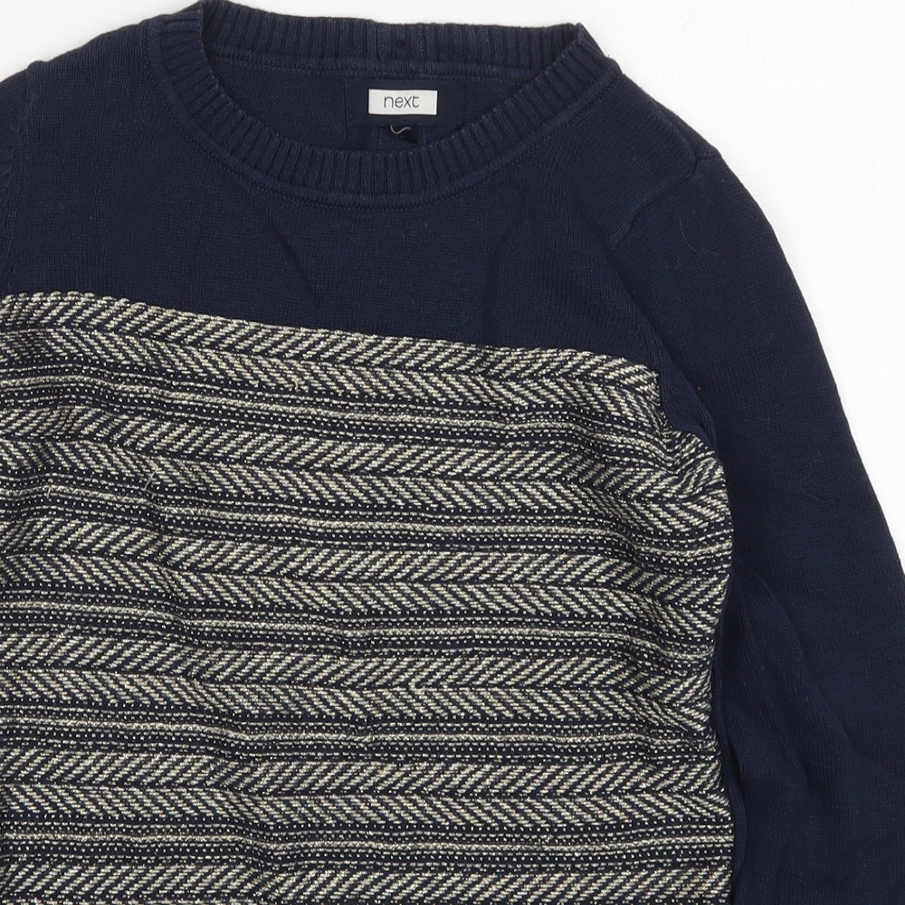 Womens UK Size 10 NEXT Blue Pullover Jumper