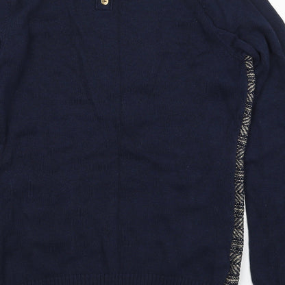 Womens UK Size 10 NEXT Blue Pullover Jumper
