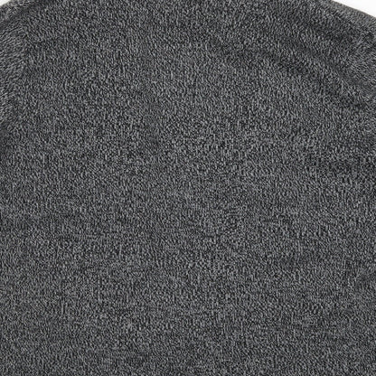 Womens UK Size L Plum Tree Grey Cardigan Jumper