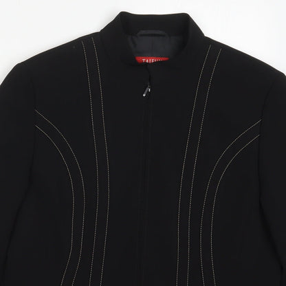 Womens UK Size 14 Taifun Black Jacket
