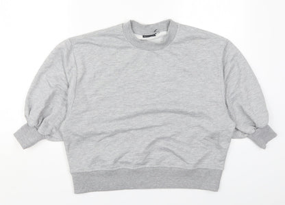 Womens UK Size 8 ASOS Grey Pullover Sweatshirt