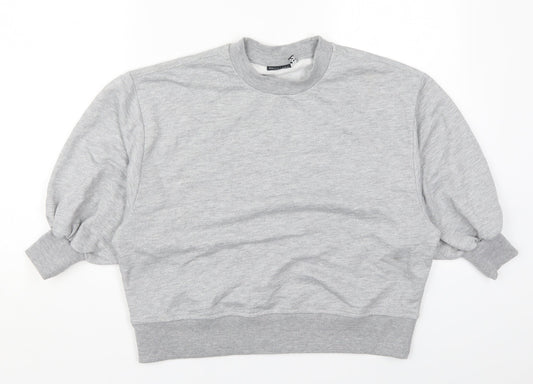 Womens UK Size 8 ASOS Grey Pullover Sweatshirt