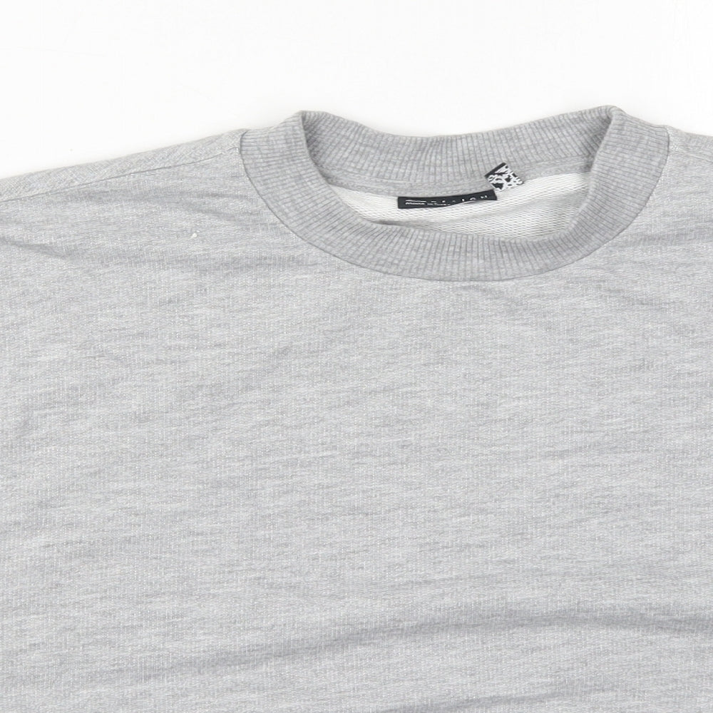 Womens UK Size 8 ASOS Grey Pullover Sweatshirt