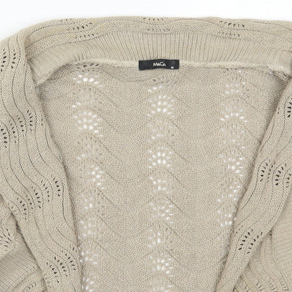 Womens UK Size M M&Co Beige Cardigan Jumper