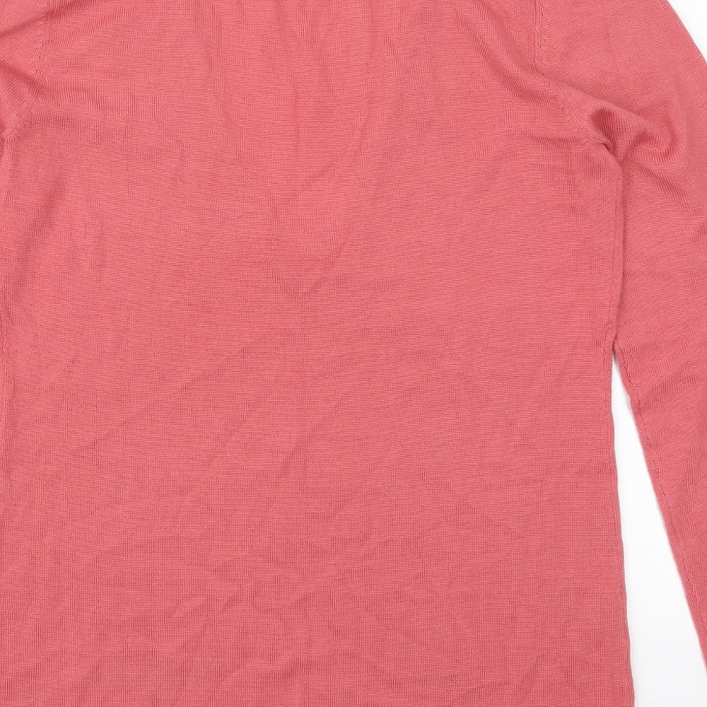 Womens UK Size 10 Lakeland Pink Pullover Jumper