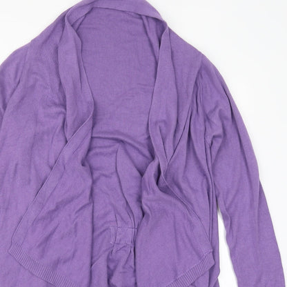 Womens UK Size S Bonmarché Purple Cardigan Jumper