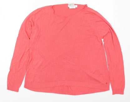 Womens UK Size M Replay Pink Pullover Jumper
