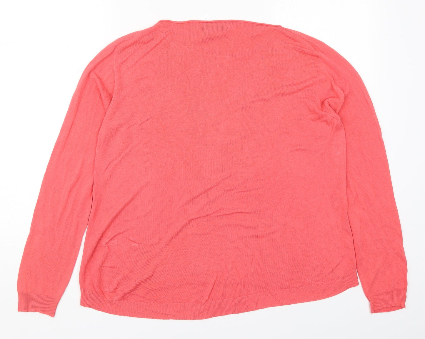 Womens UK Size M Replay Pink Pullover Jumper