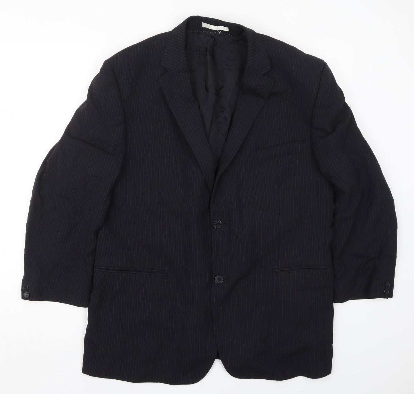 Mens UK Size 46 Burton Regular Blue Suit Jacket