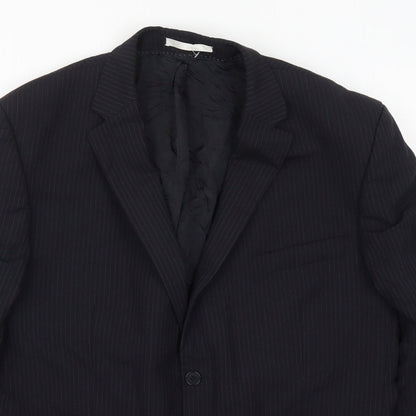 Mens UK Size 46 Burton Regular Blue Suit Jacket