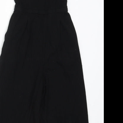 RESERVED Girls Black  Viscose Jumpsuit One-Piece Size 5 Years  Pullover