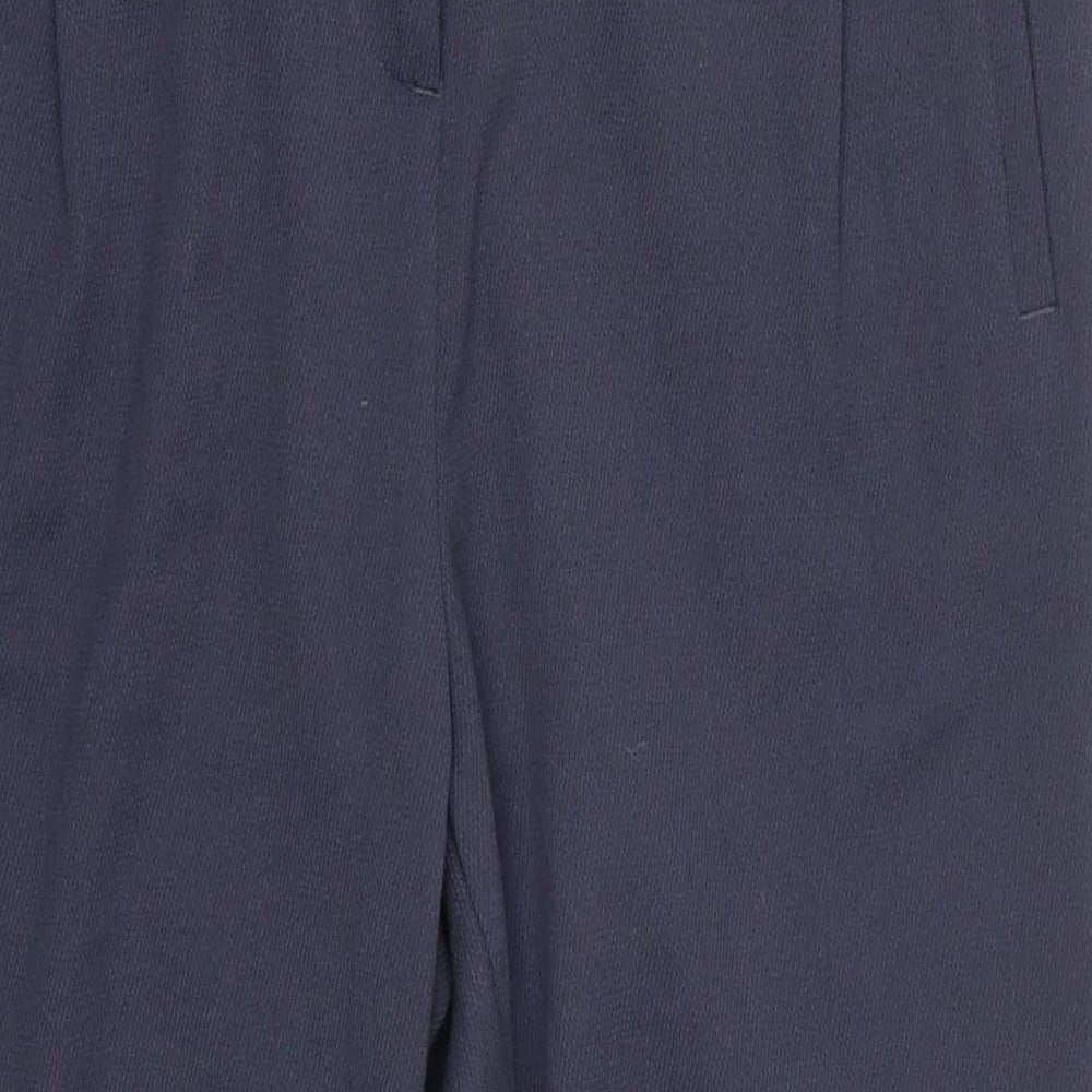 Womens UK Size 10 Preworn Regular Fit  Blue Trousers