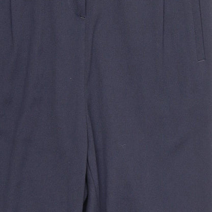 Womens UK Size 10 Preworn Regular Fit  Blue Trousers