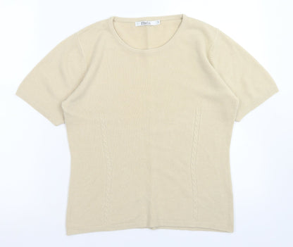 Womens UK Size S Mackays Brown Pullover Jumper