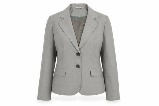 Womens UK Size 14 George Regular Grey Blazer