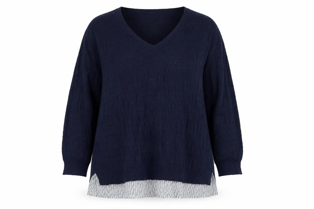 Womens UK Size 18 F&F Blue Pullover Jumper