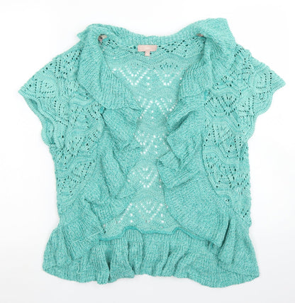 Womens UK Size 20 Soon Blue Cardigan Jumper