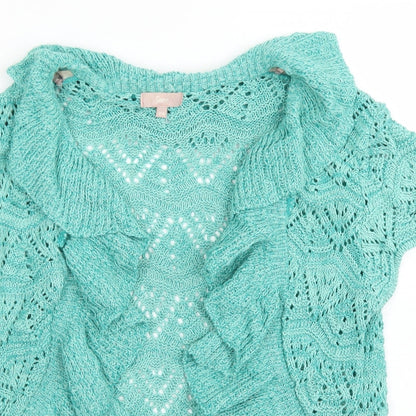Womens UK Size 20 Soon Blue Cardigan Jumper