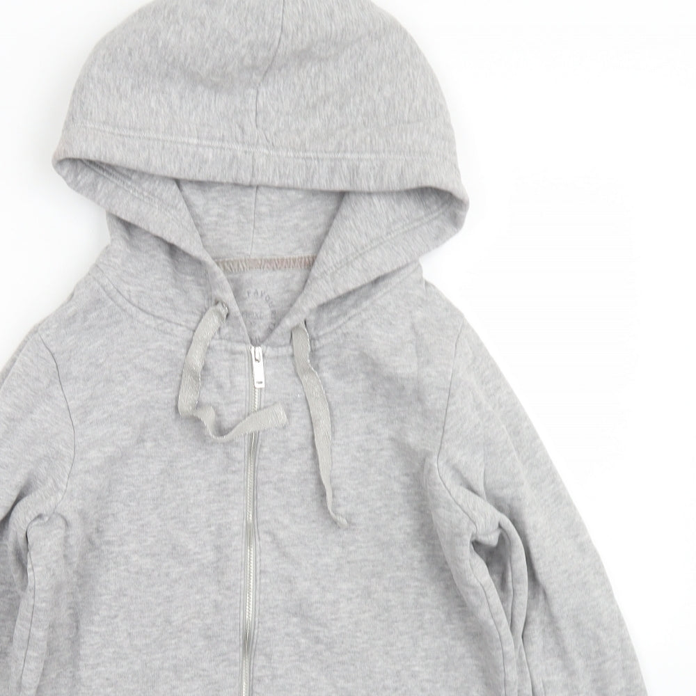 Womens UK Size XS NEXT Grey Full Zip Hoodie