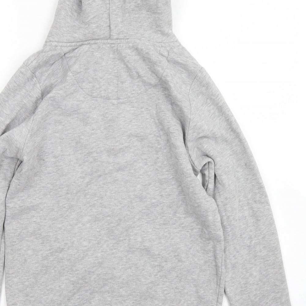 Womens UK Size XS NEXT Grey Full Zip Hoodie