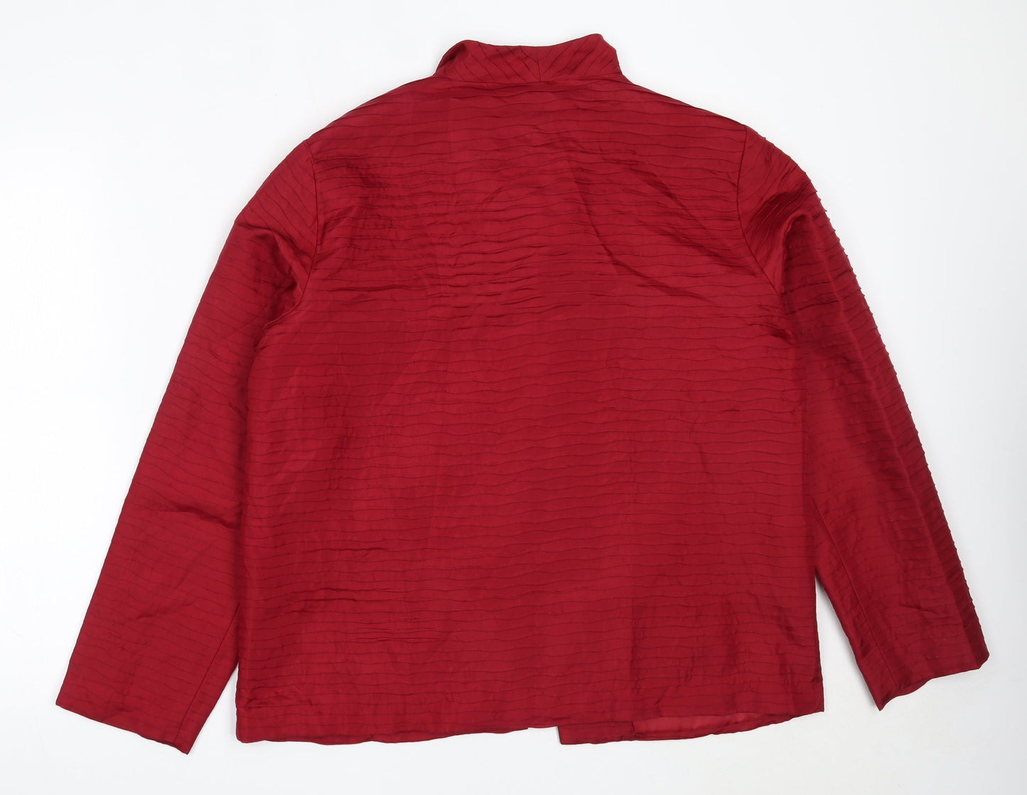 Womens UK Size L Fusion Red Jacket