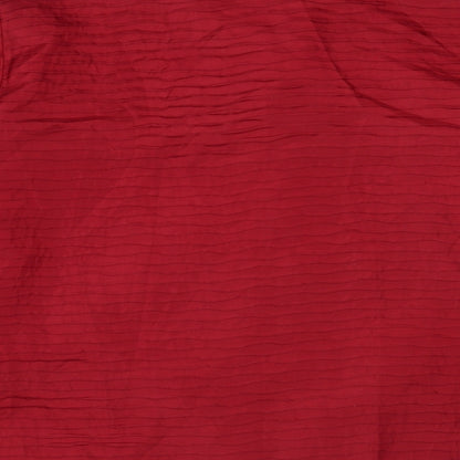 Womens UK Size L Fusion Red Jacket