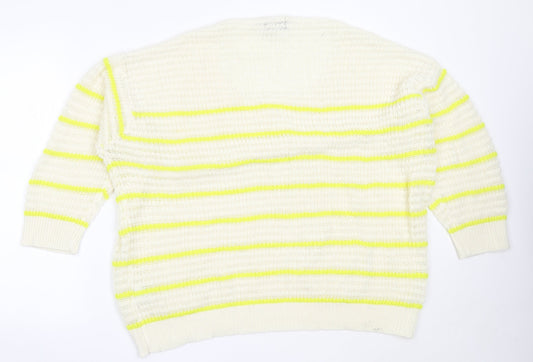 Womens UK Size XL Originals Ivory Pullover Jumper