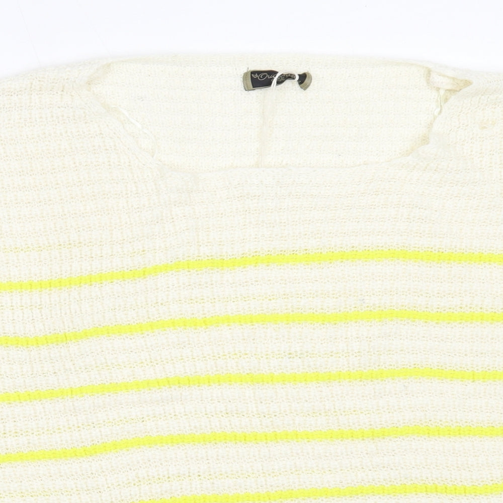 Womens UK Size XL Originals Ivory Pullover Jumper