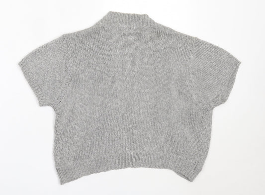 Womens UK Size 14 NEXT Grey Cardigan Jumper