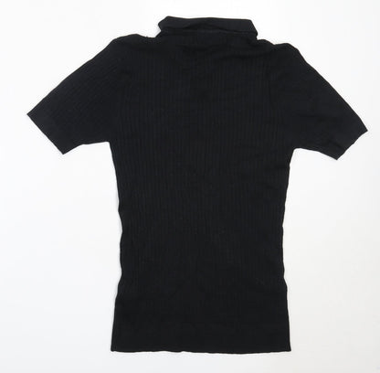 Mens UK Size S Boohoo Viscose Polo Shirt