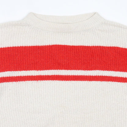 Womens UK Size M H&M Ivory Pullover Jumper