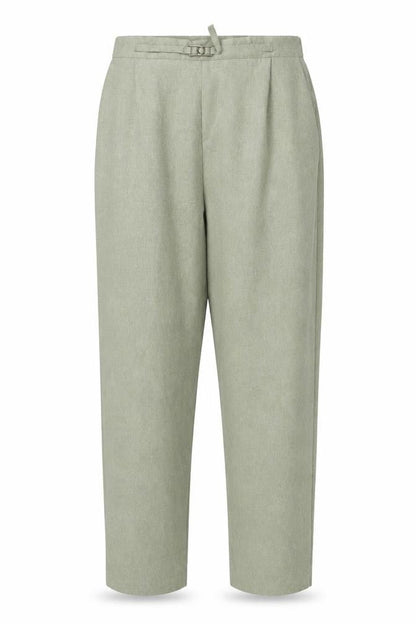 Classics Womens Green  Polyester Trousers  Size 12 L25.5 in Regular