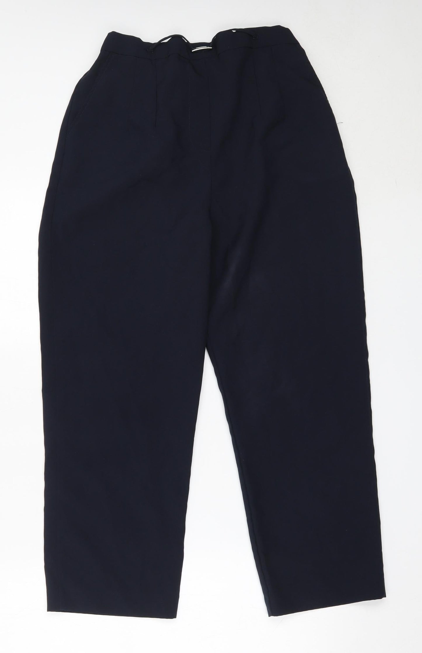 Womens UK Size 14 Sarah Hamilton Regular Fit  Blue Trousers