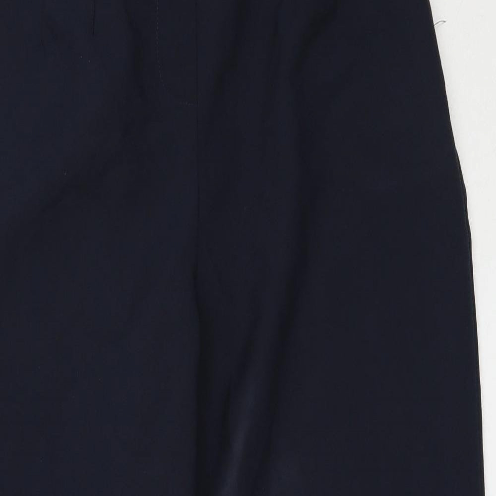 Womens UK Size 14 Sarah Hamilton Regular Fit  Blue Trousers