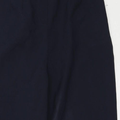 Womens UK Size 14 Sarah Hamilton Regular Fit  Blue Trousers