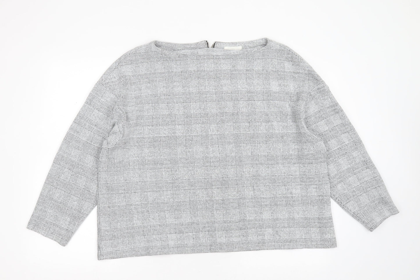 Womens UK Size XL H&M Grey Pullover Jumper