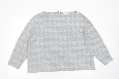 Womens UK Size XL H&M Grey Pullover Jumper